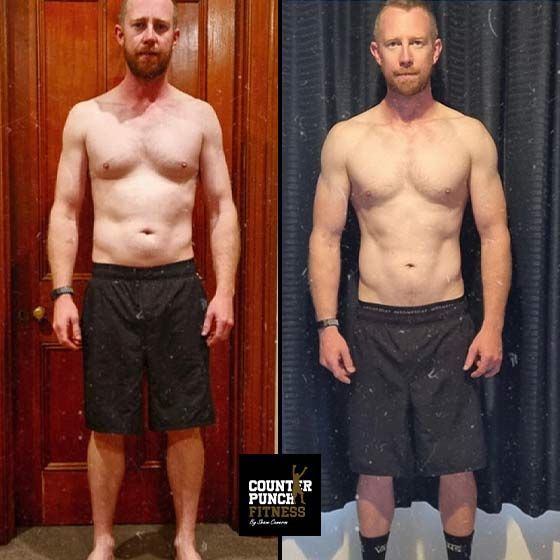 before and after photo