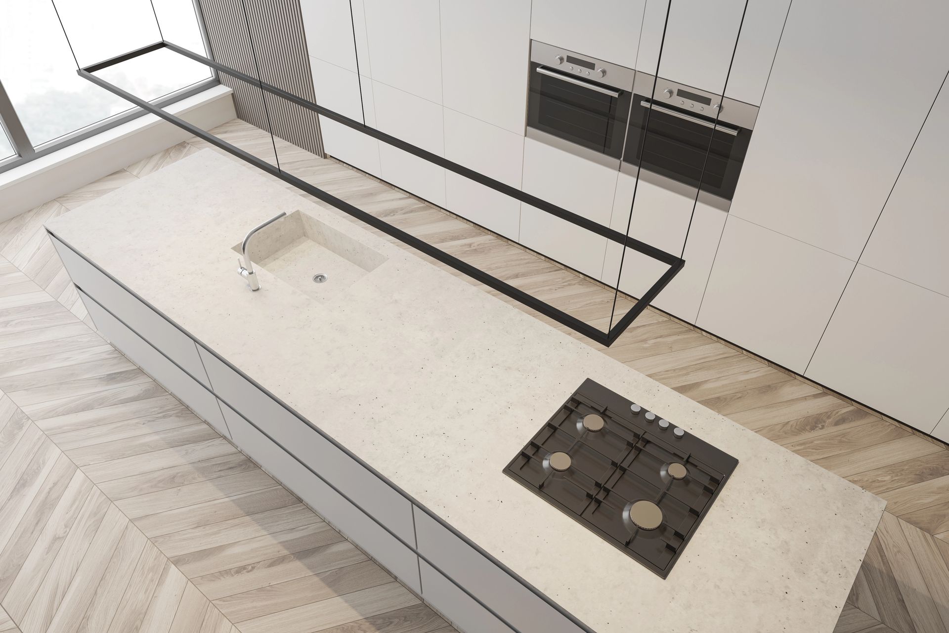 Epoxy Countertop Installation in Weatherford, TX