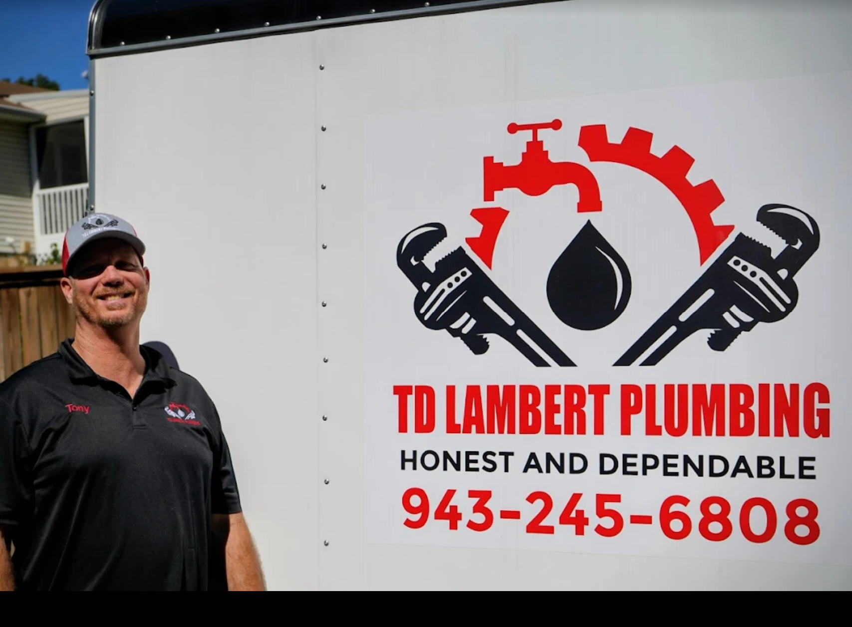 TD Lambert Plumbing Trailer