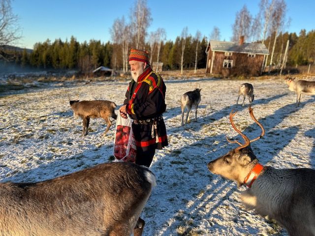 Sami person in Sweden