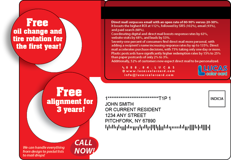 direct mail cards 