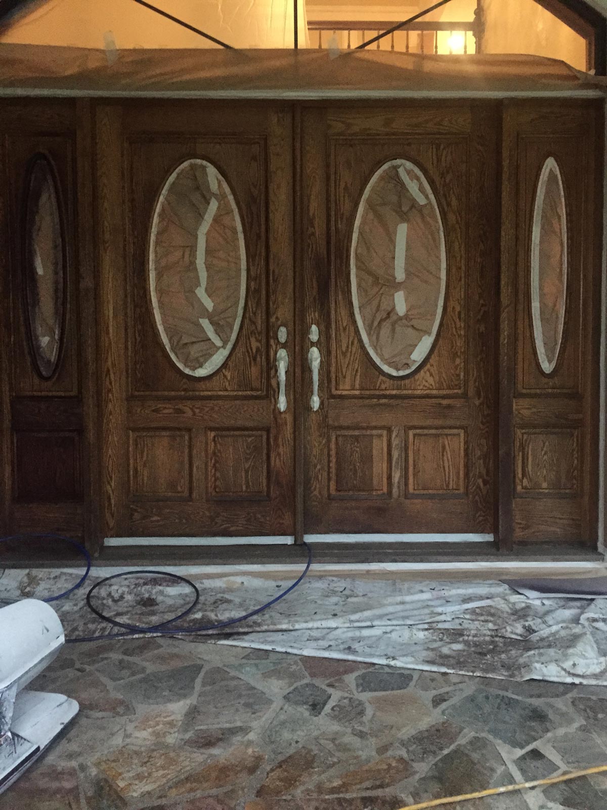 Before Door Paint — Spokane, WA — TM Painting & Construction