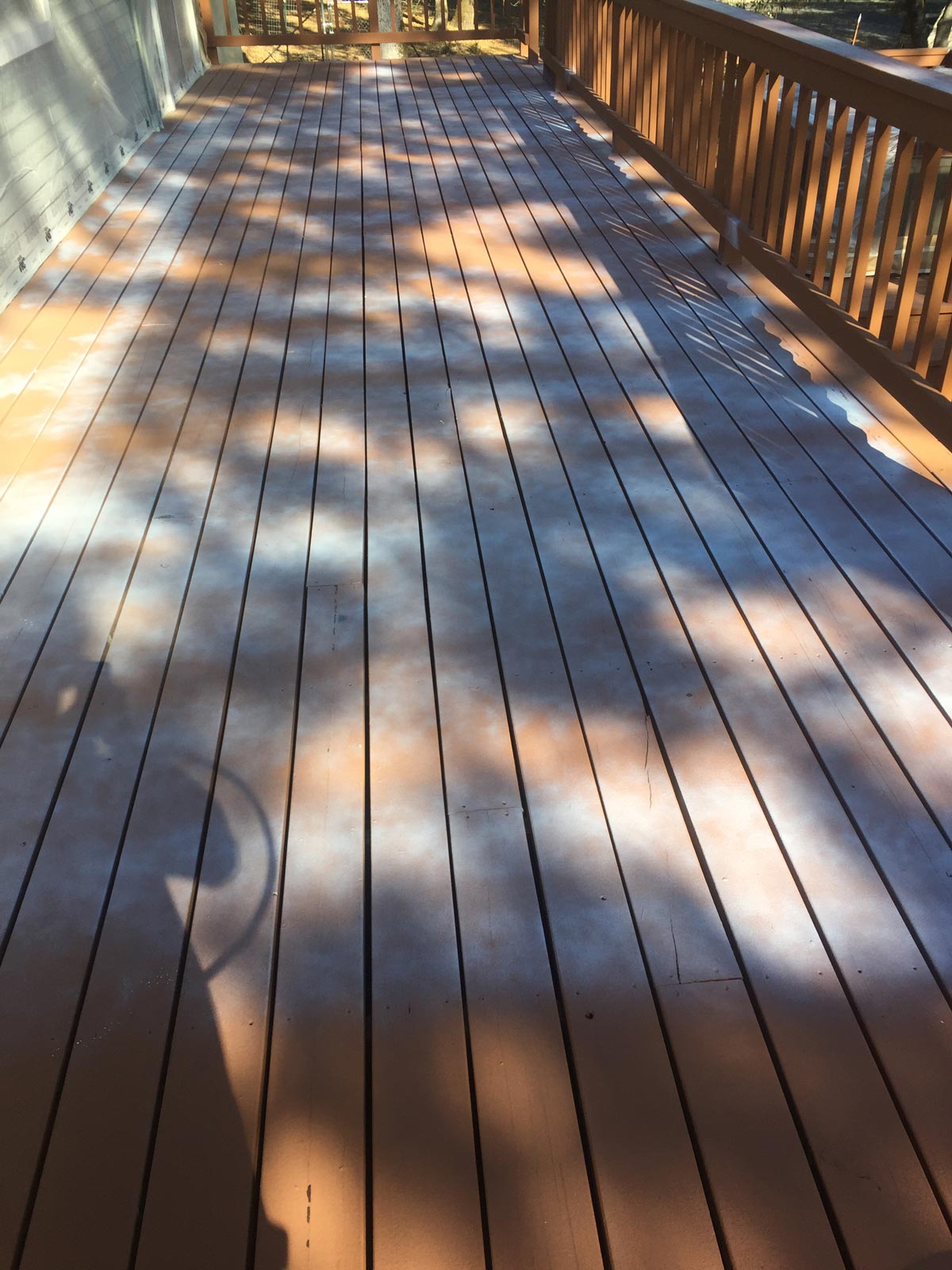 Before Egan Deck — Spokane, WA — TM Painting & Construction