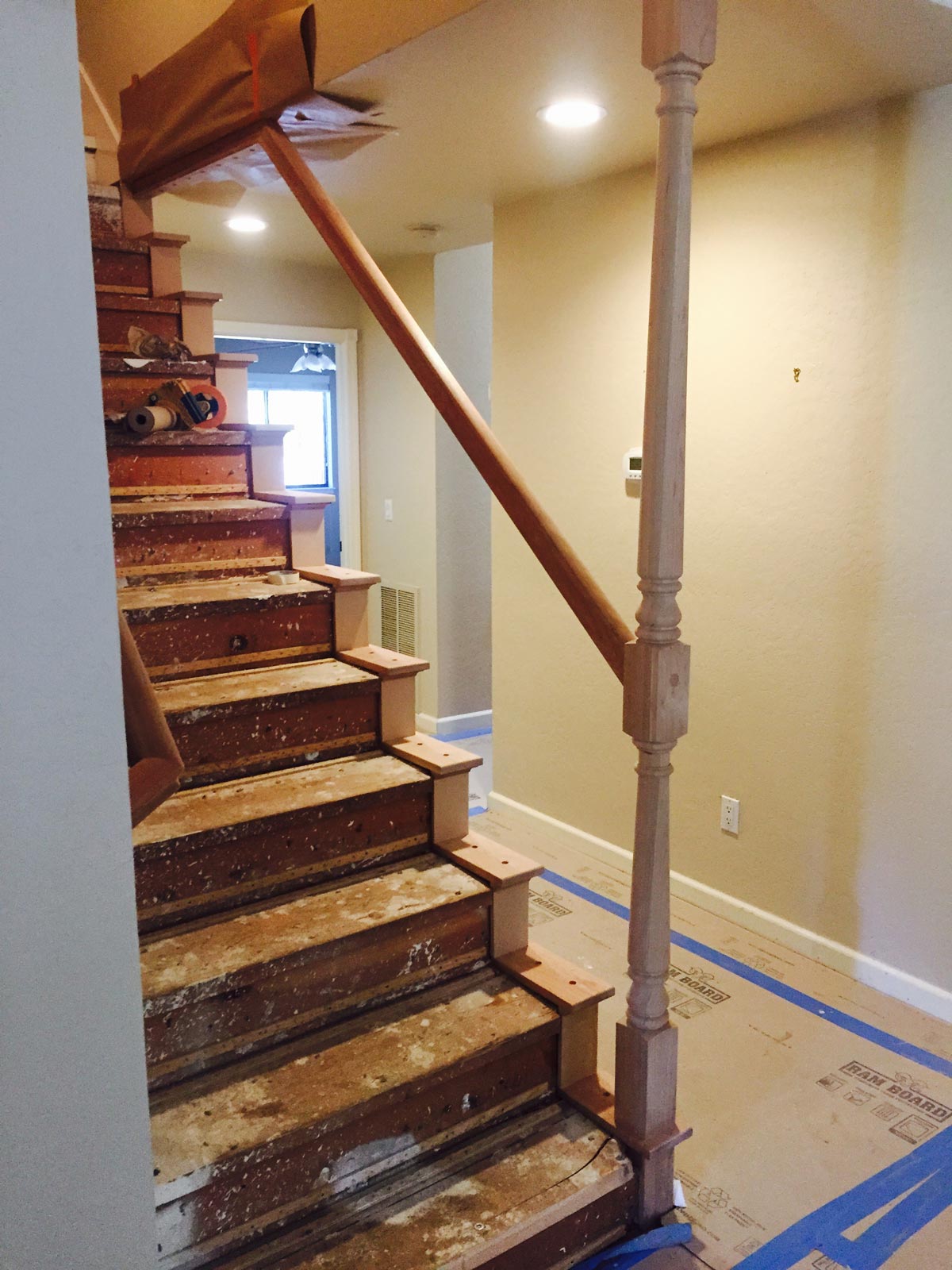 Before RBI Railing — Spokane, WA — TM Painting & Construction