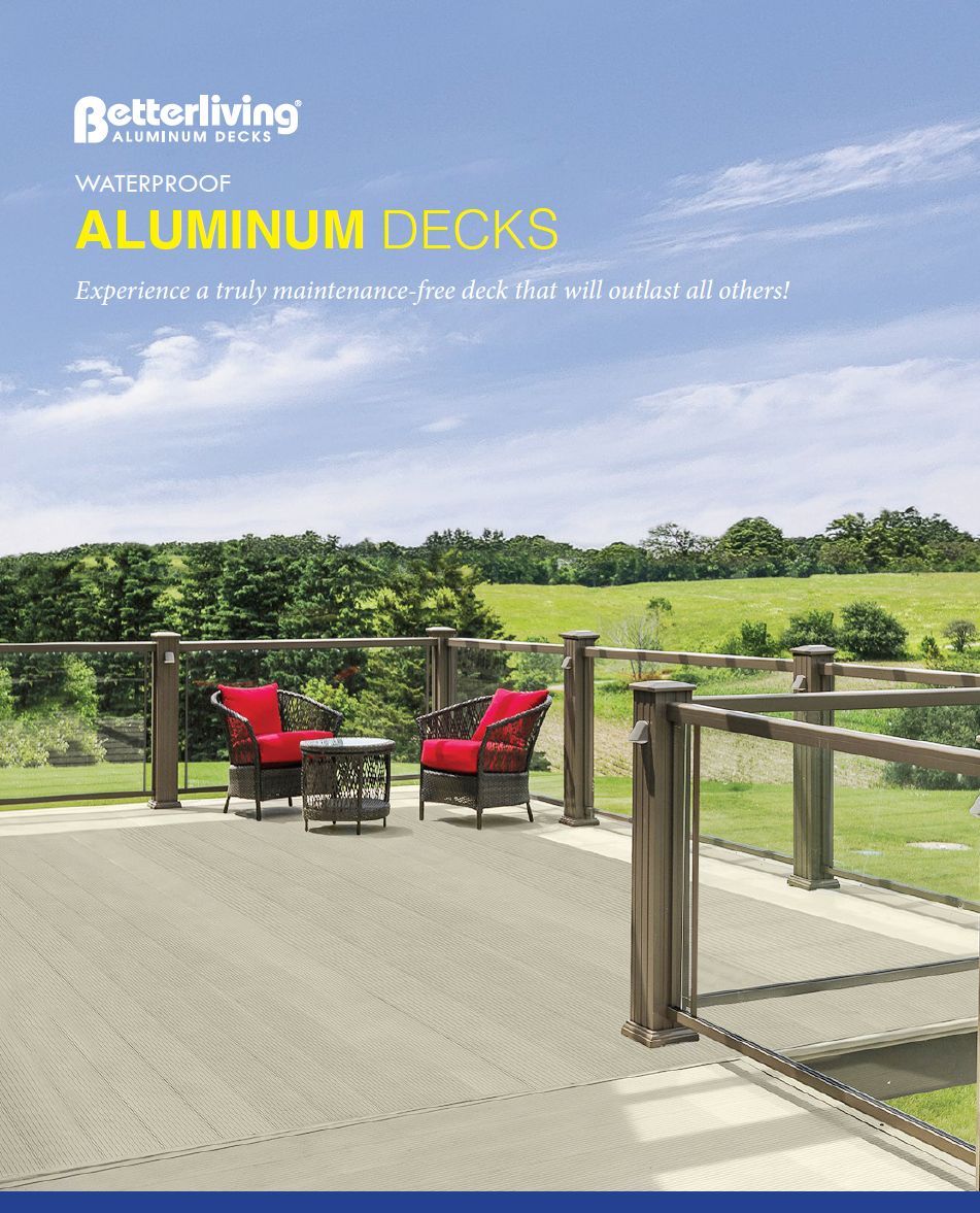Betterliving Aluminum Decks Flyer