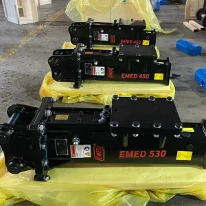 Excavator rock breakers & post rammers – demolition & driving
