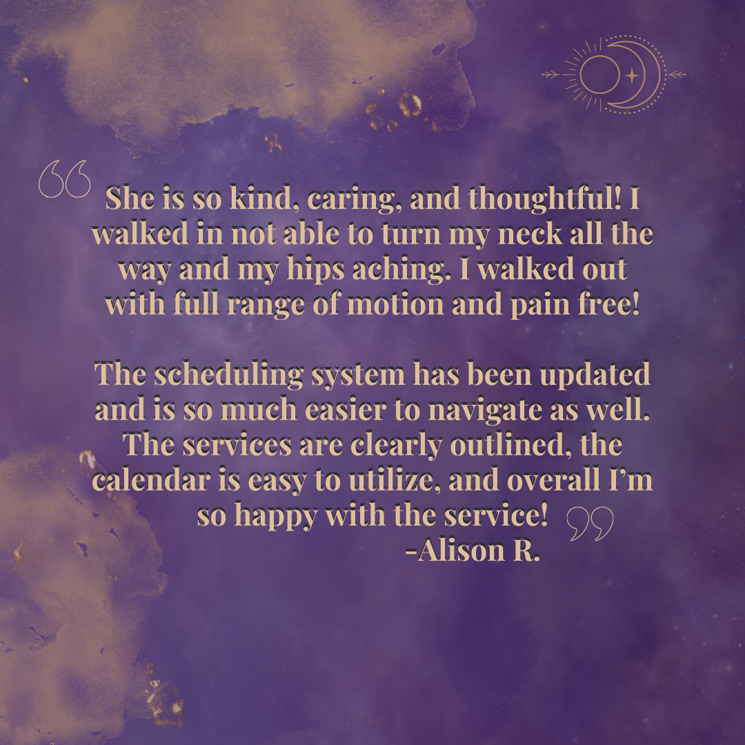 Client testimonial about an experience at The Traveling Sole