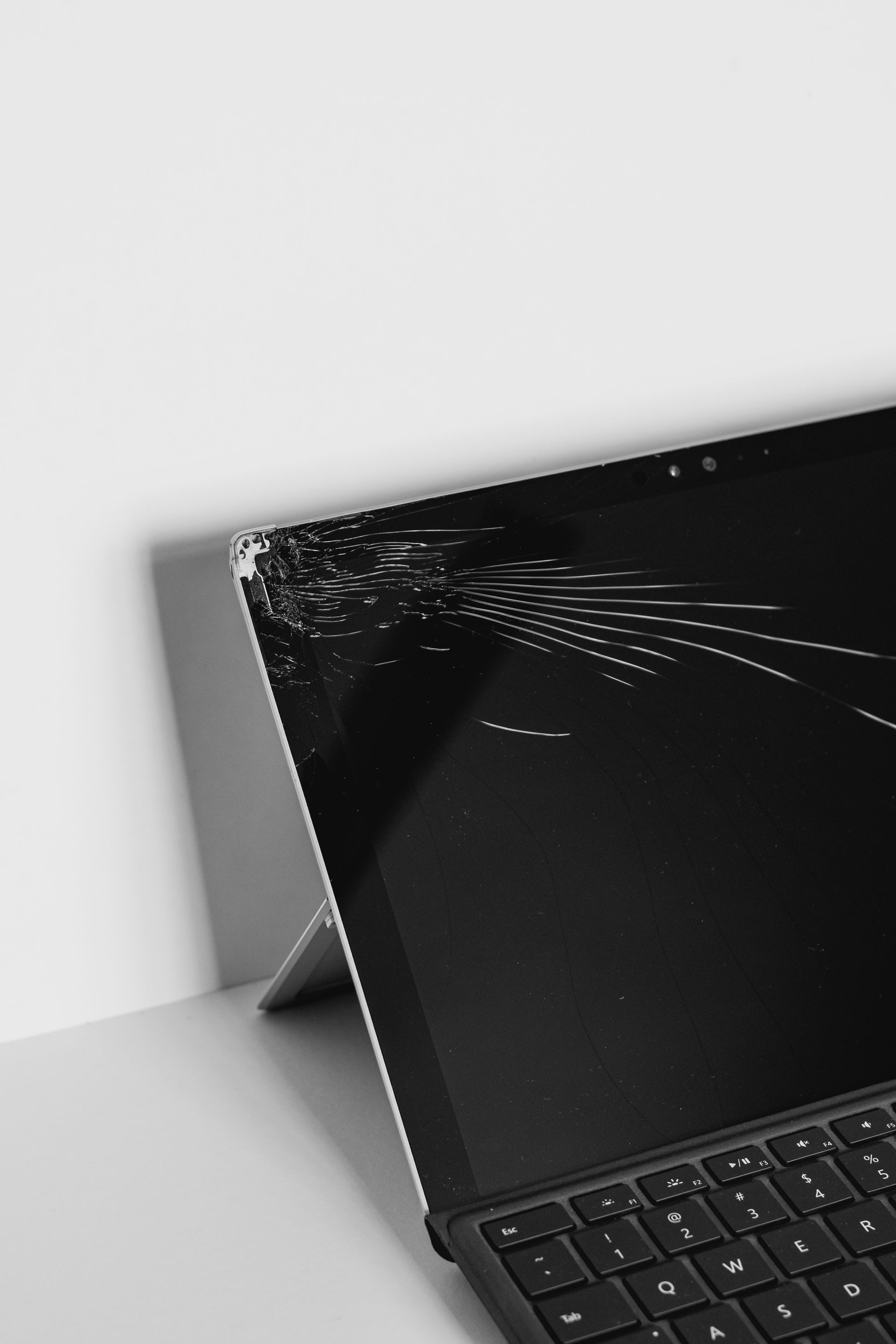 Laptop screen damage