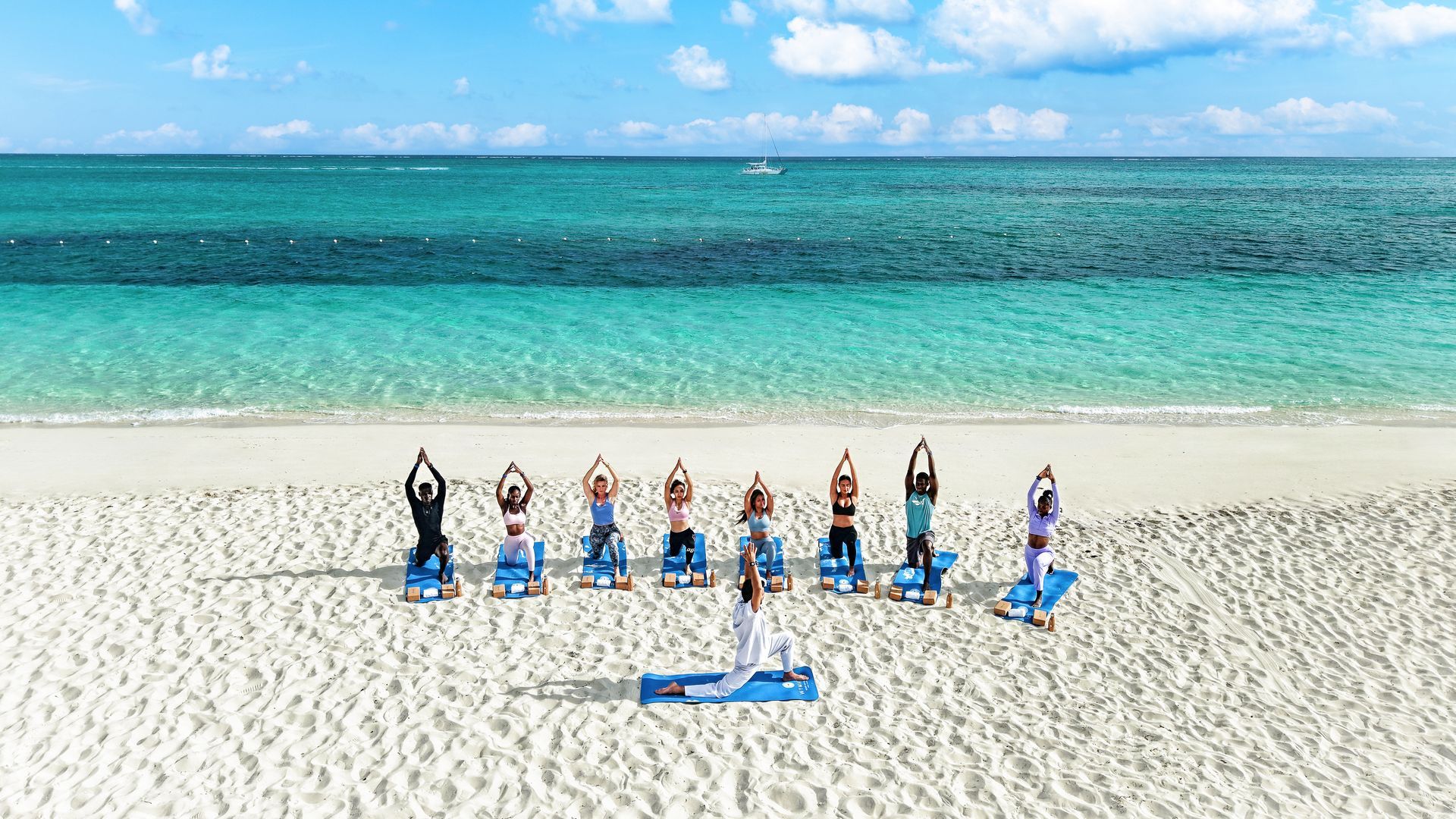 Grace Bay Beach Yoga