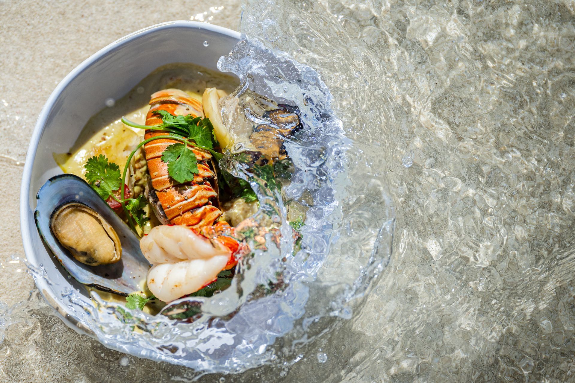 Caribbean Seafood Claypot
