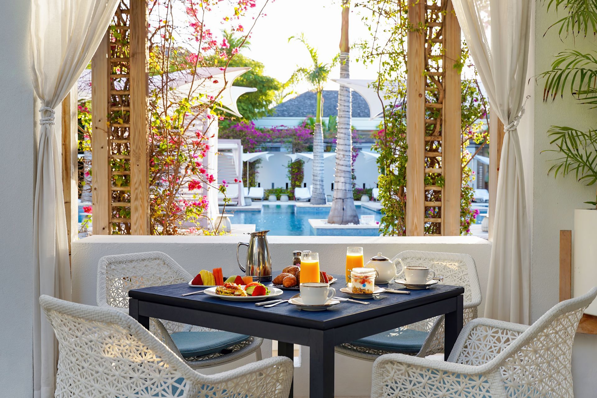 Full American Breakfast at Indigo Restaurant