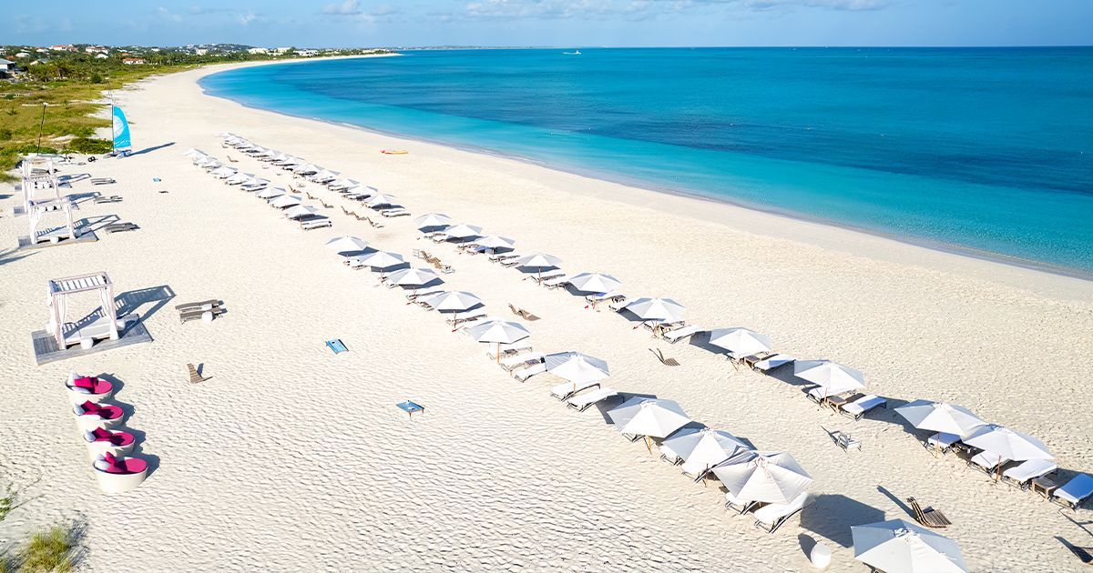 Grace bay Beach Wymara resort + Villas