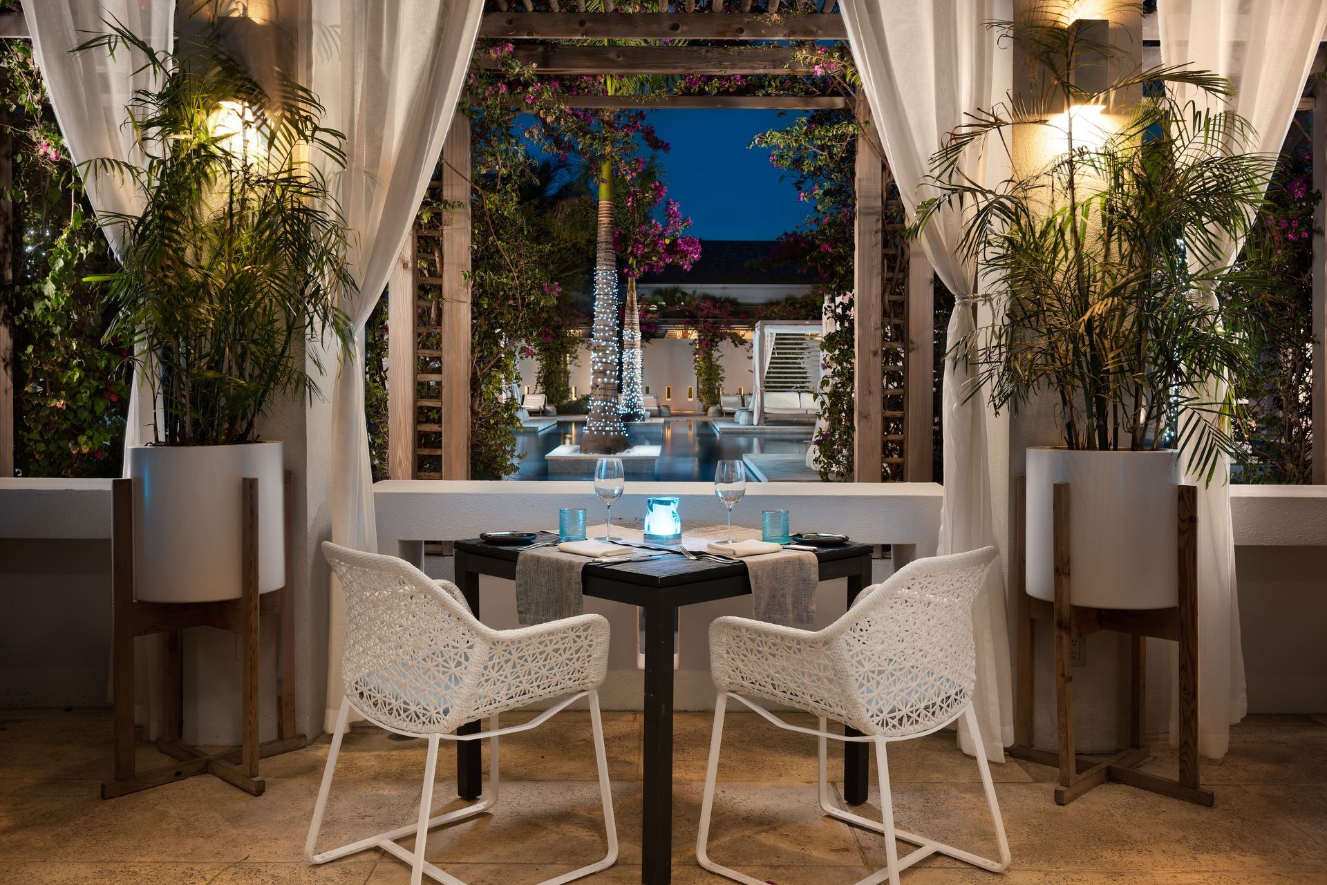 Indigo Restaurant, Wymara Resort + Villas, Turks and Caicos