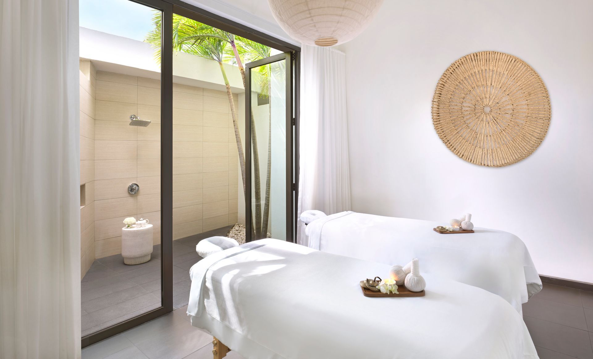 Spa treatment suite
