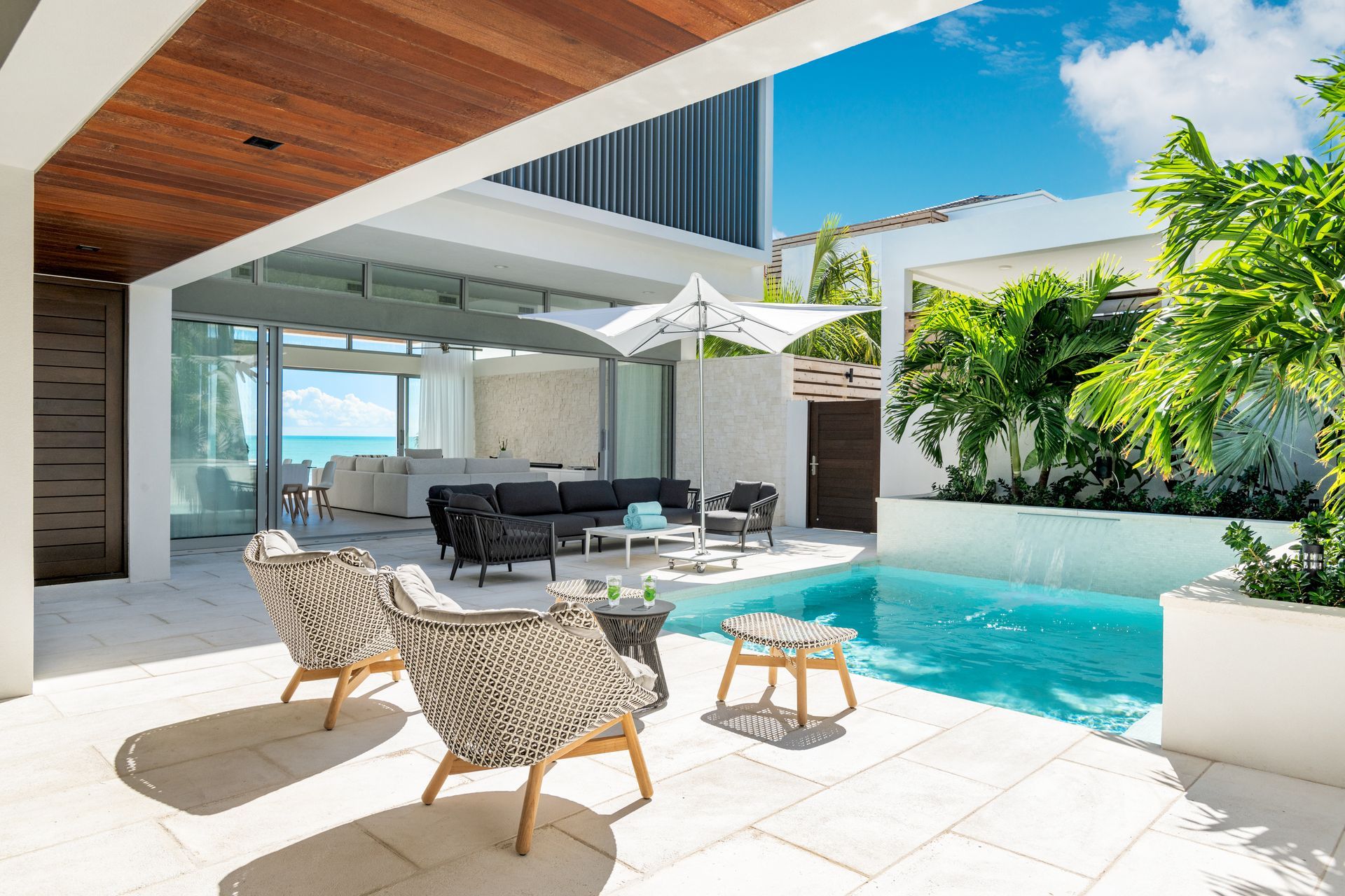 Five Bedroom Amuse Villas With Two Pools + Sun Deck + Water Slide + Beach