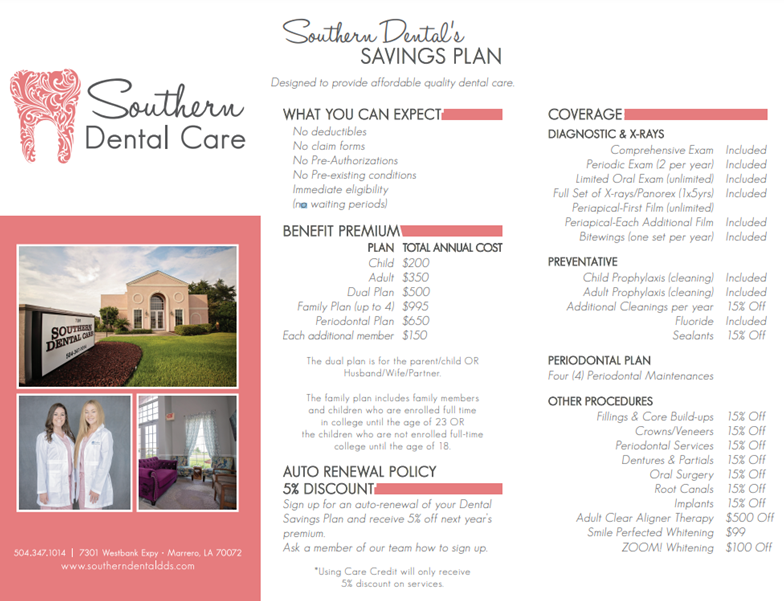 Southern Dental Savings Plan