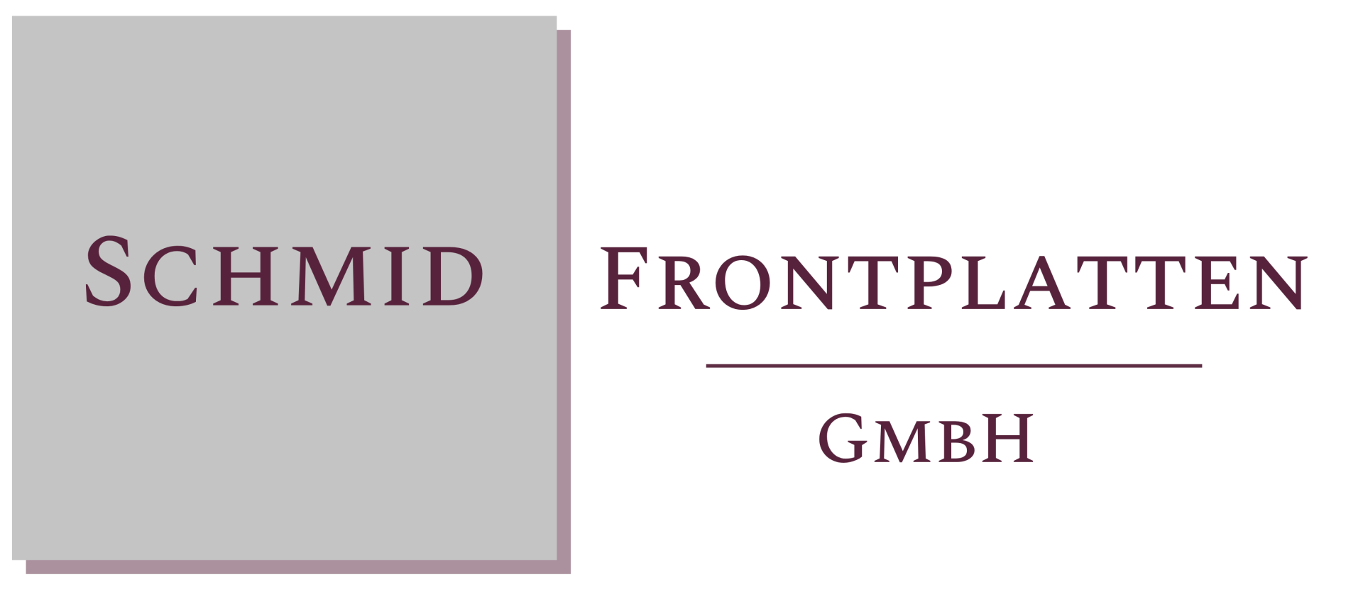 Logo der Firma Schmid Frontplatten