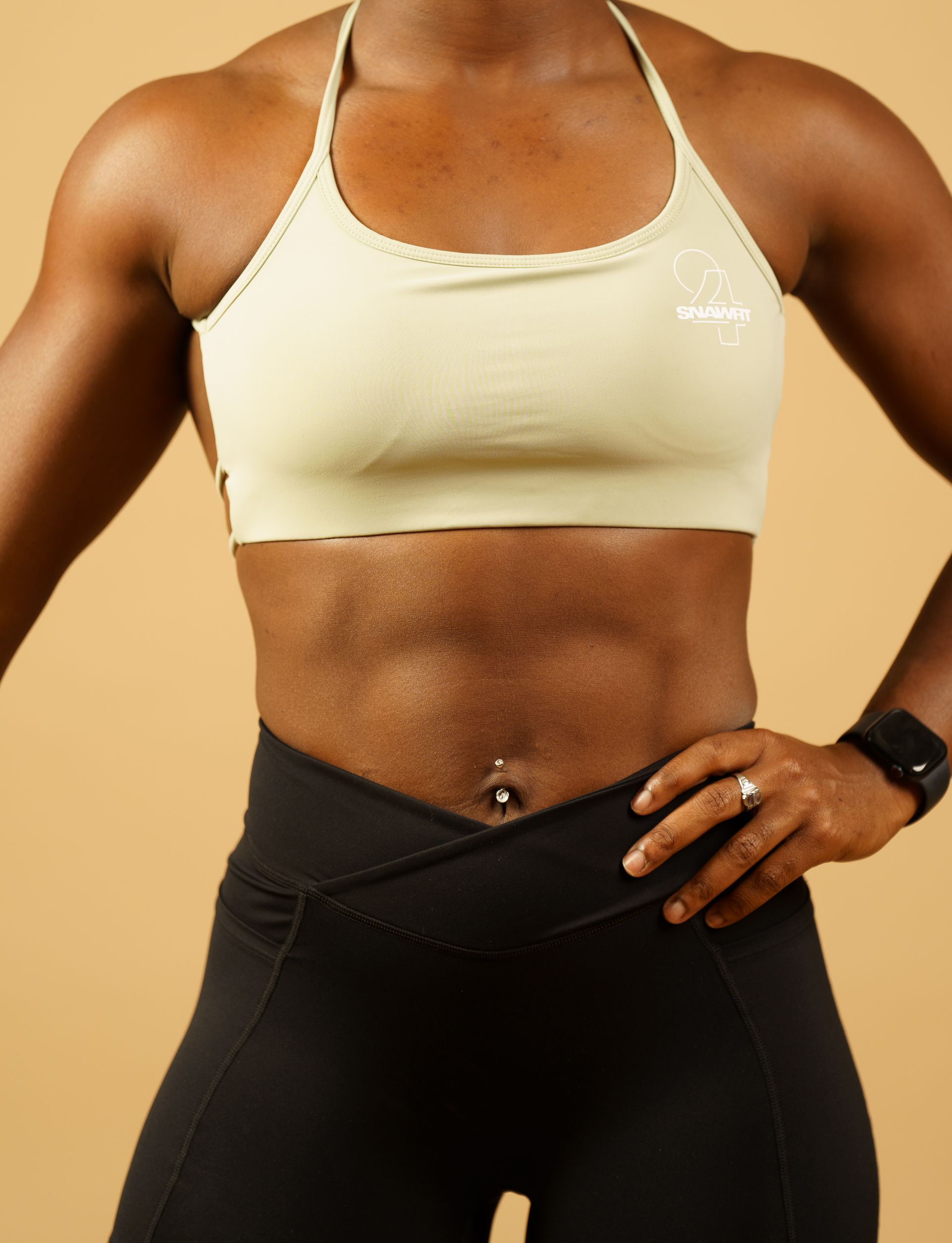 Criss Cross Bra Set ( With Pockets)