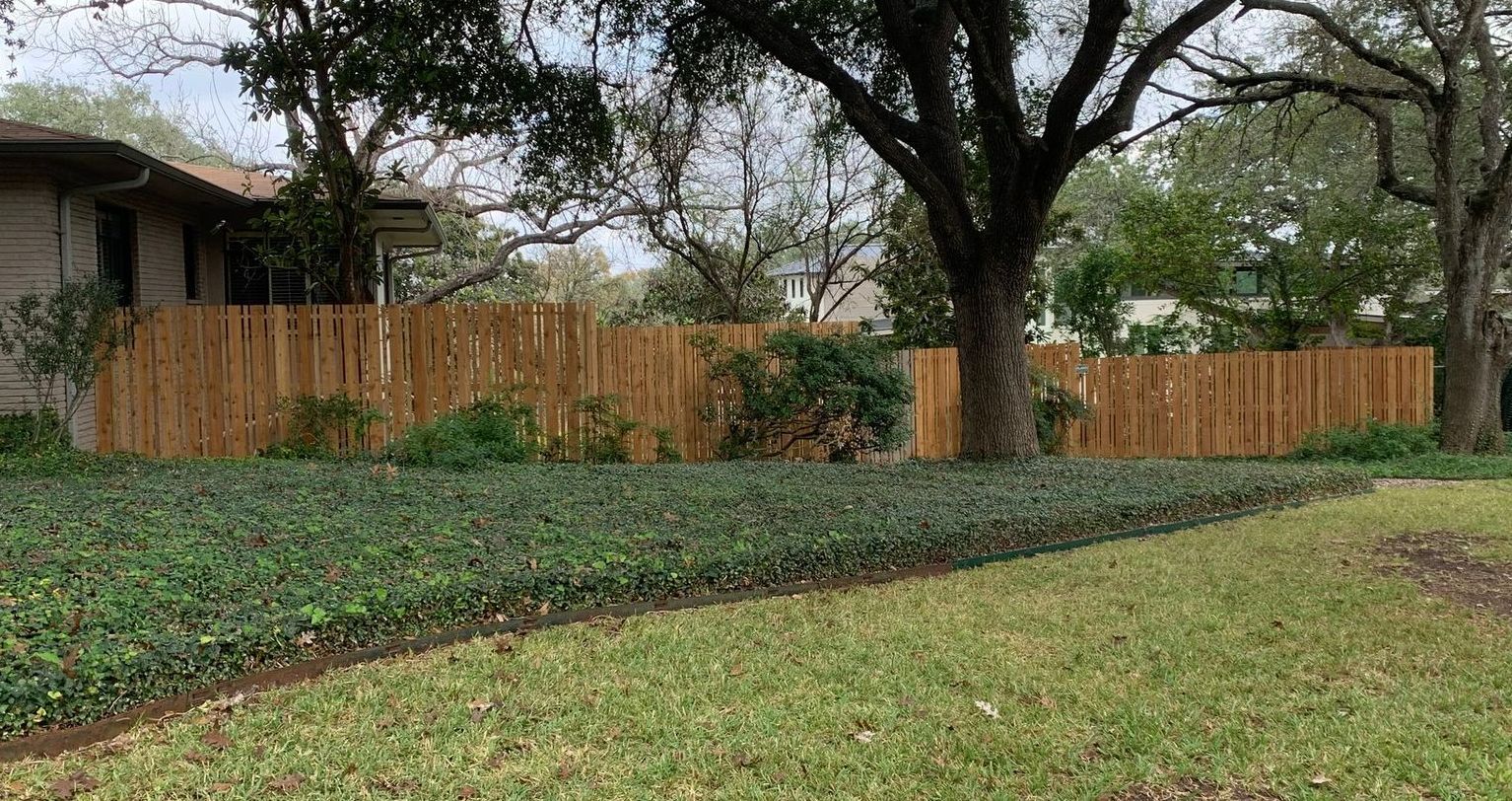 Wood Fence In Back Of The House — San Antonio, TX — Alamo Fence Company of San Antonio, Inc.