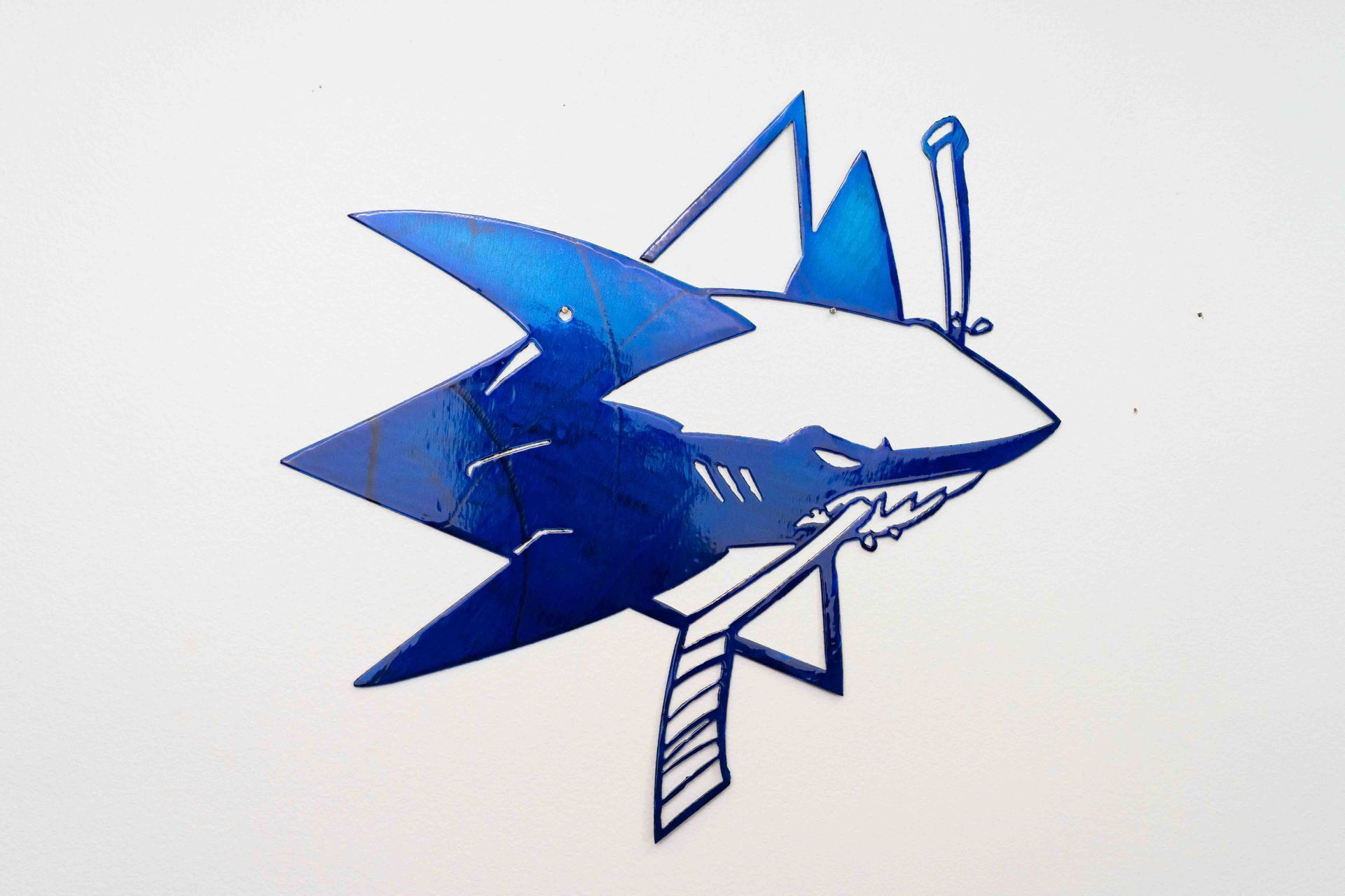 San Jose Hockey Metal Sign