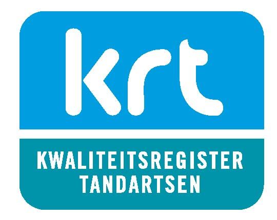 Blue and teal KRT logo, 