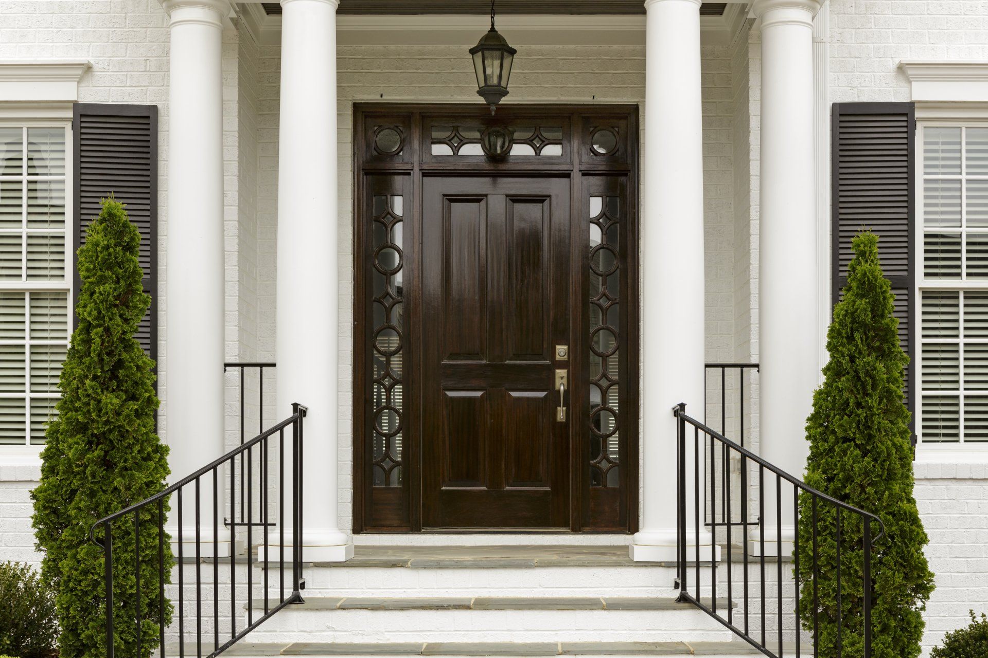 White Columns — Longview, TX — All Service Window & Door Co.