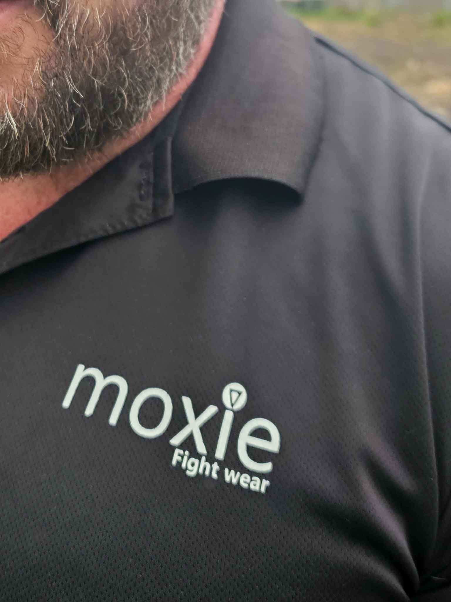 Moxie Fightwear Black Polo Shirt