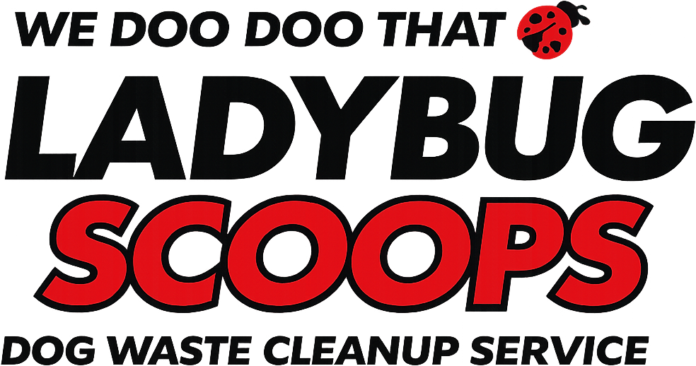 Ladybug Scoops Dog Waste Cleanup Service