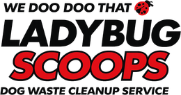 Ladybug Scoops Dog Waste Cleanup Service