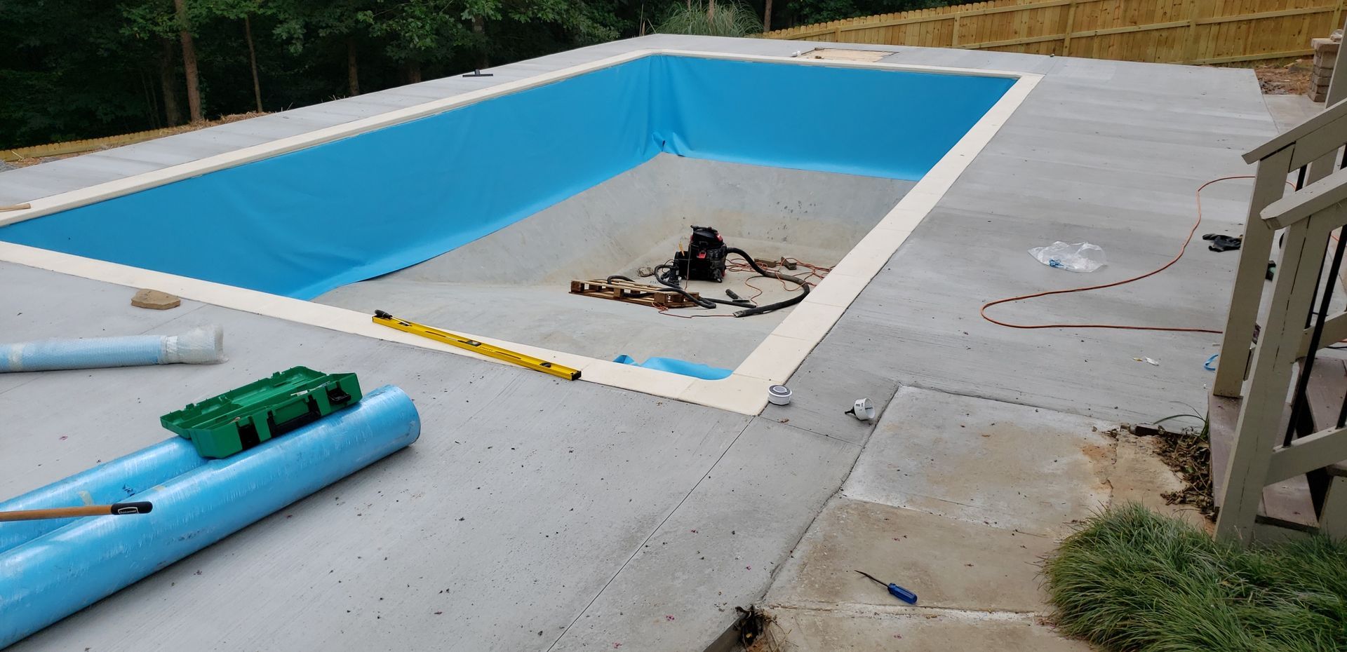 New Custom Pool Lining by North Georgia Custom Pools