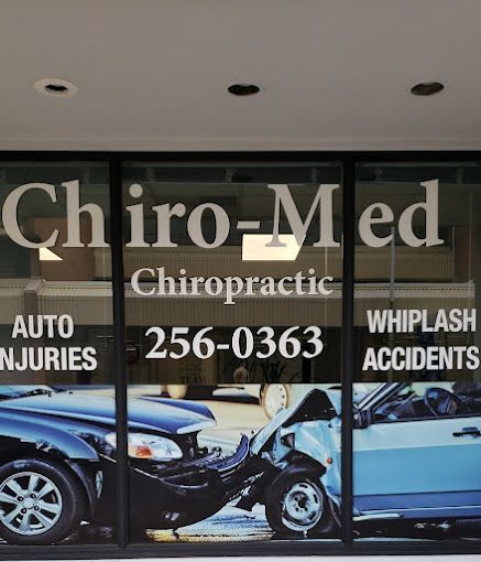 Outside window of Chiro-Med