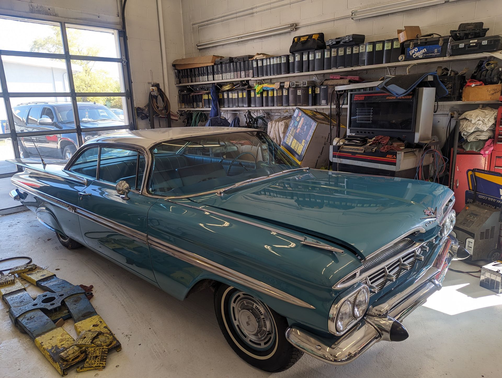 Shot of The Front Right View of A Vintage Car | Danville, IL | Auto Mobile Diagnostics