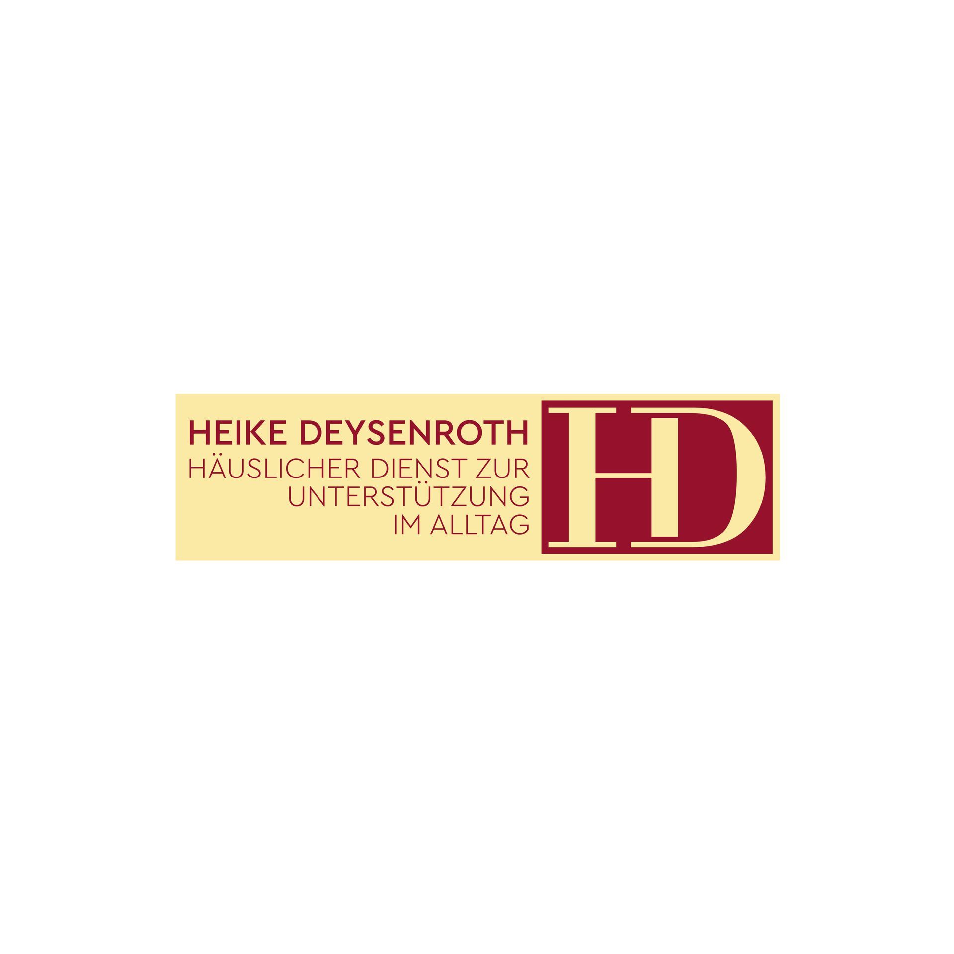Ein Logo für eine Firma namens Heike Deysenroth
