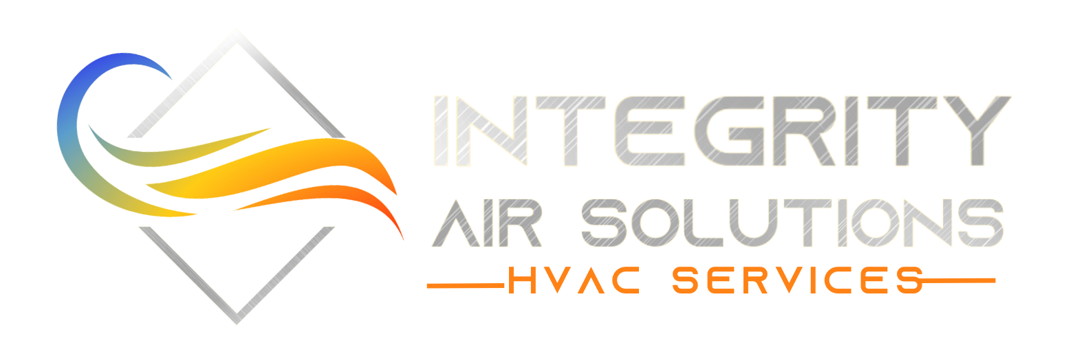 A logo for integrity air solutions hvac services.