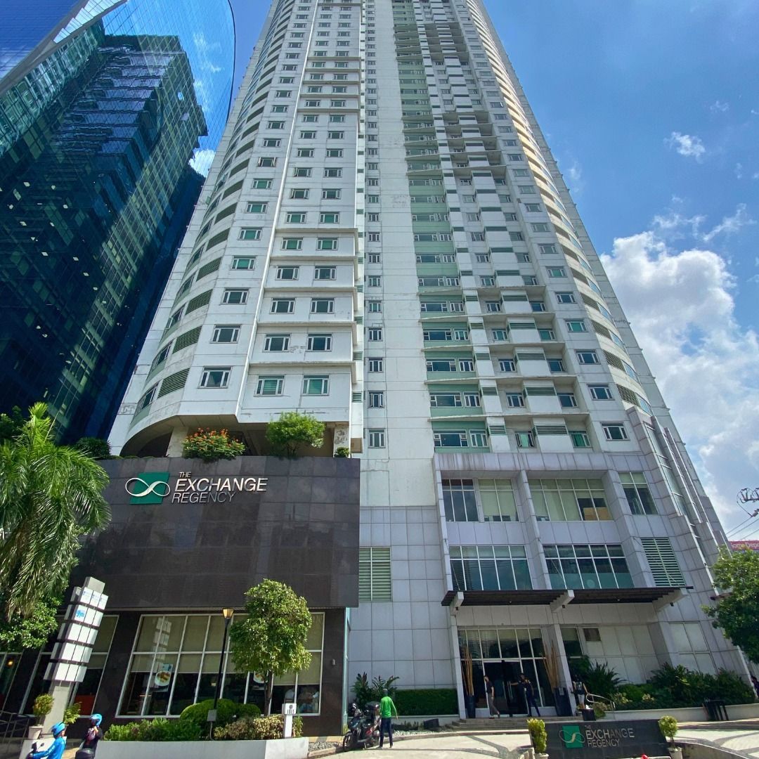 The Exchange Regency Hotel exterior tower in Poblacion Makati