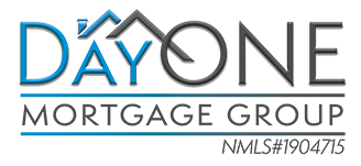 Logo for Day One Mortgage Group: Blue 