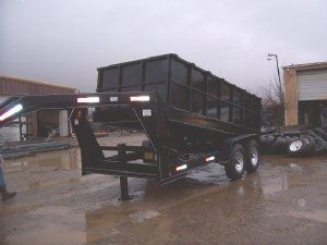 Gooseneck Hydraulic Dump Trailer