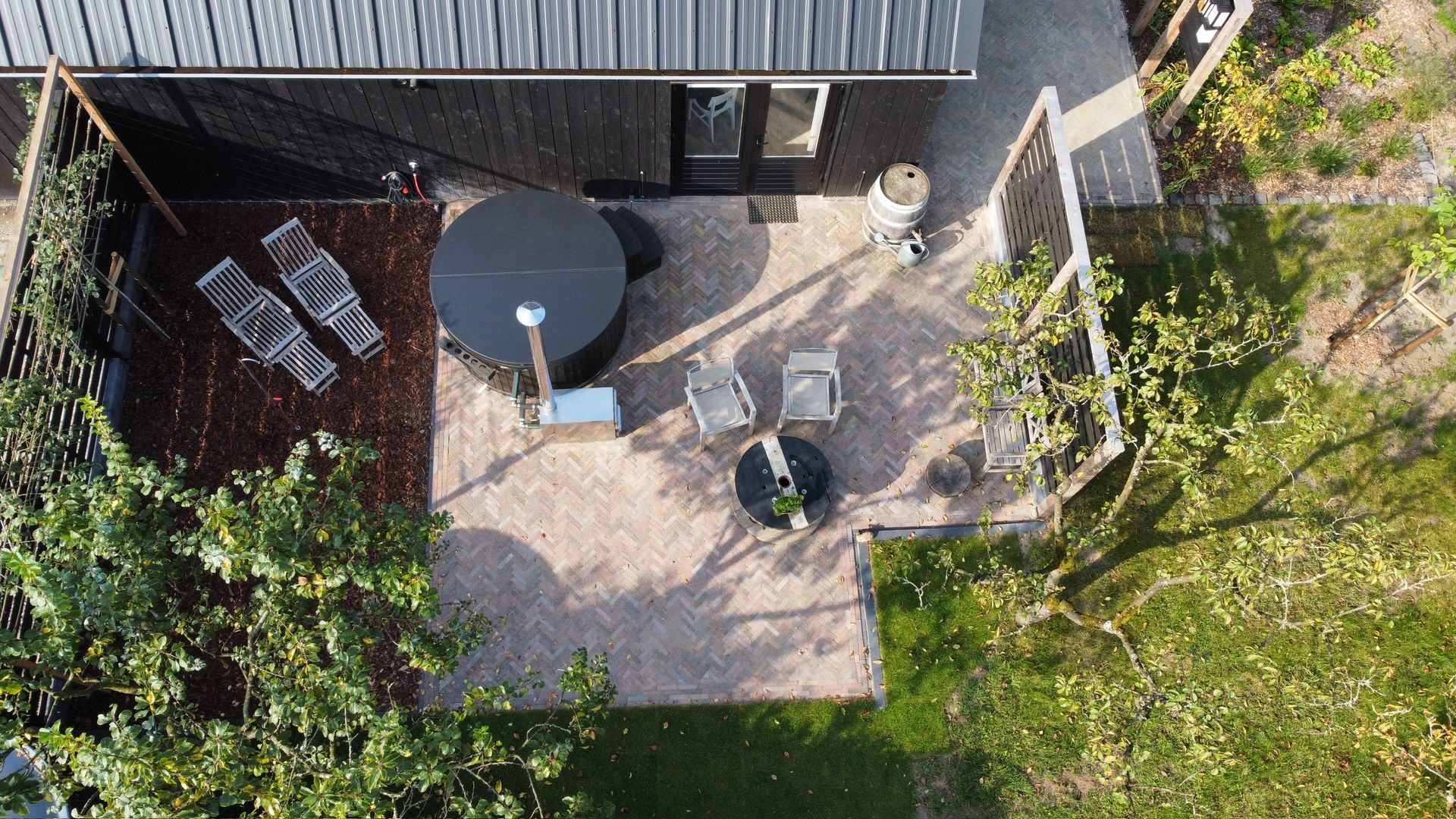 Privé tuin Het Zwarte Schaap
