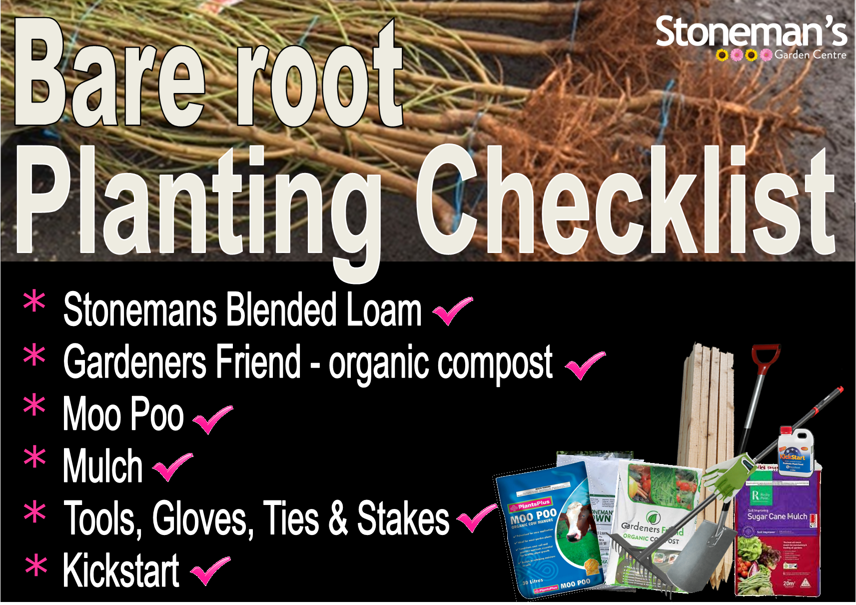 Plant Bare Root Trees & Roses