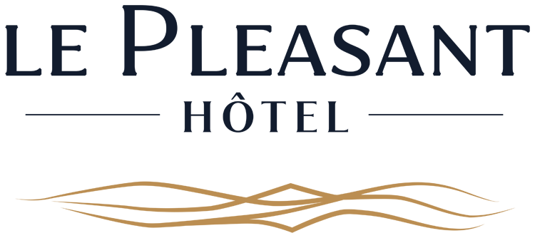 Logo Le Pleasant Hôtel et Café.