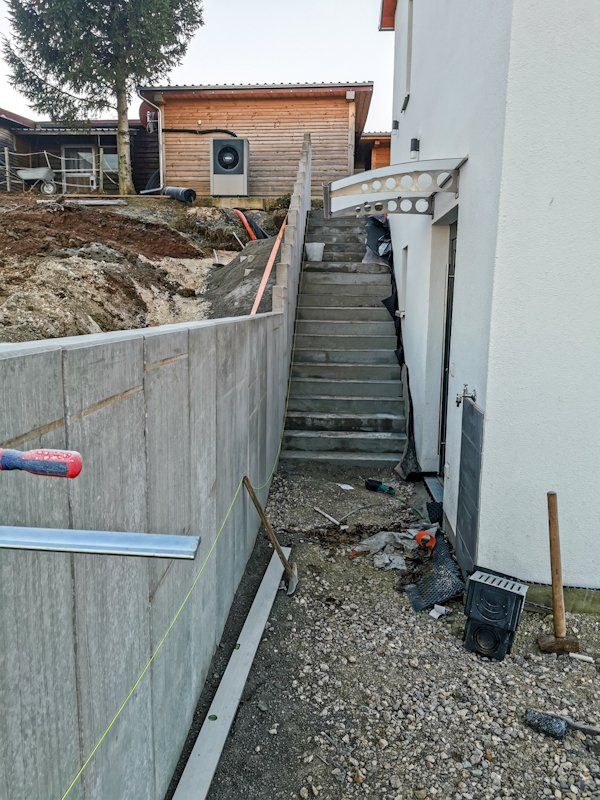 Treppe anlegen