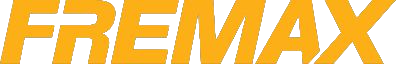 Logotipo de FREMAX en texto naranja en cursiva sobre un fondo blanco