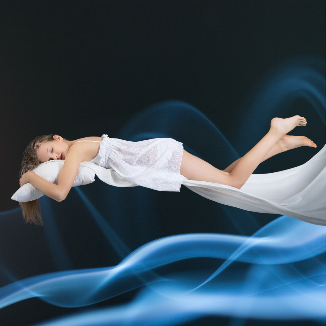 A Woman in a White Dress is Flying Through the Air — Your Body Revolution in Caloundra, QLD