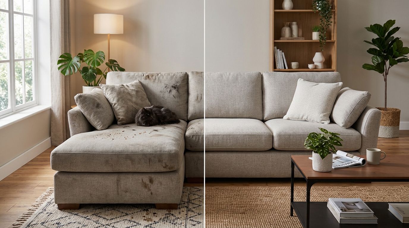 7 Signs Your Sofa Needs Professional Upholstery Cleaning