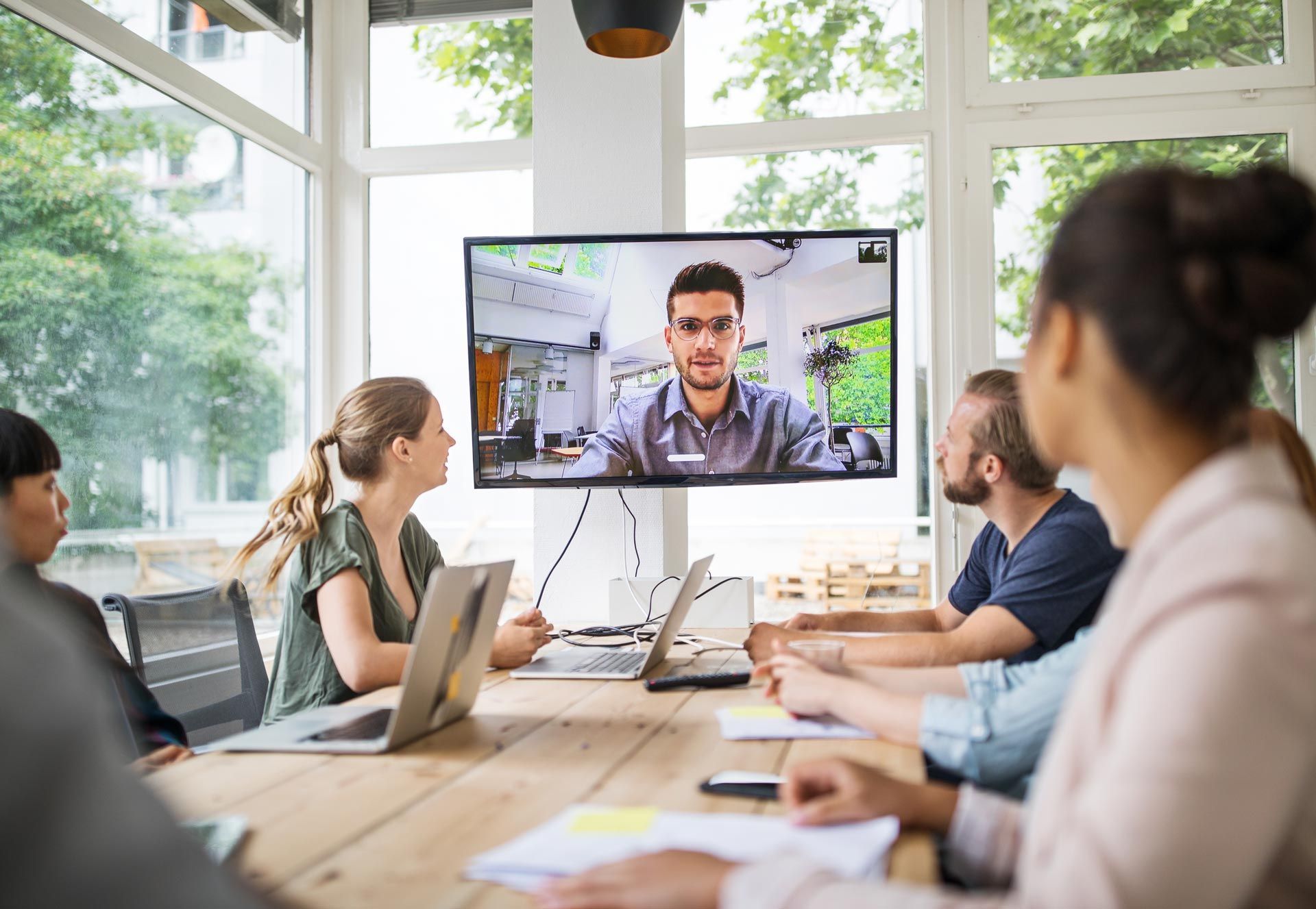 Startup Business Team Having a Video Conference with Investor | Mildura, Vic | a & R Electronics