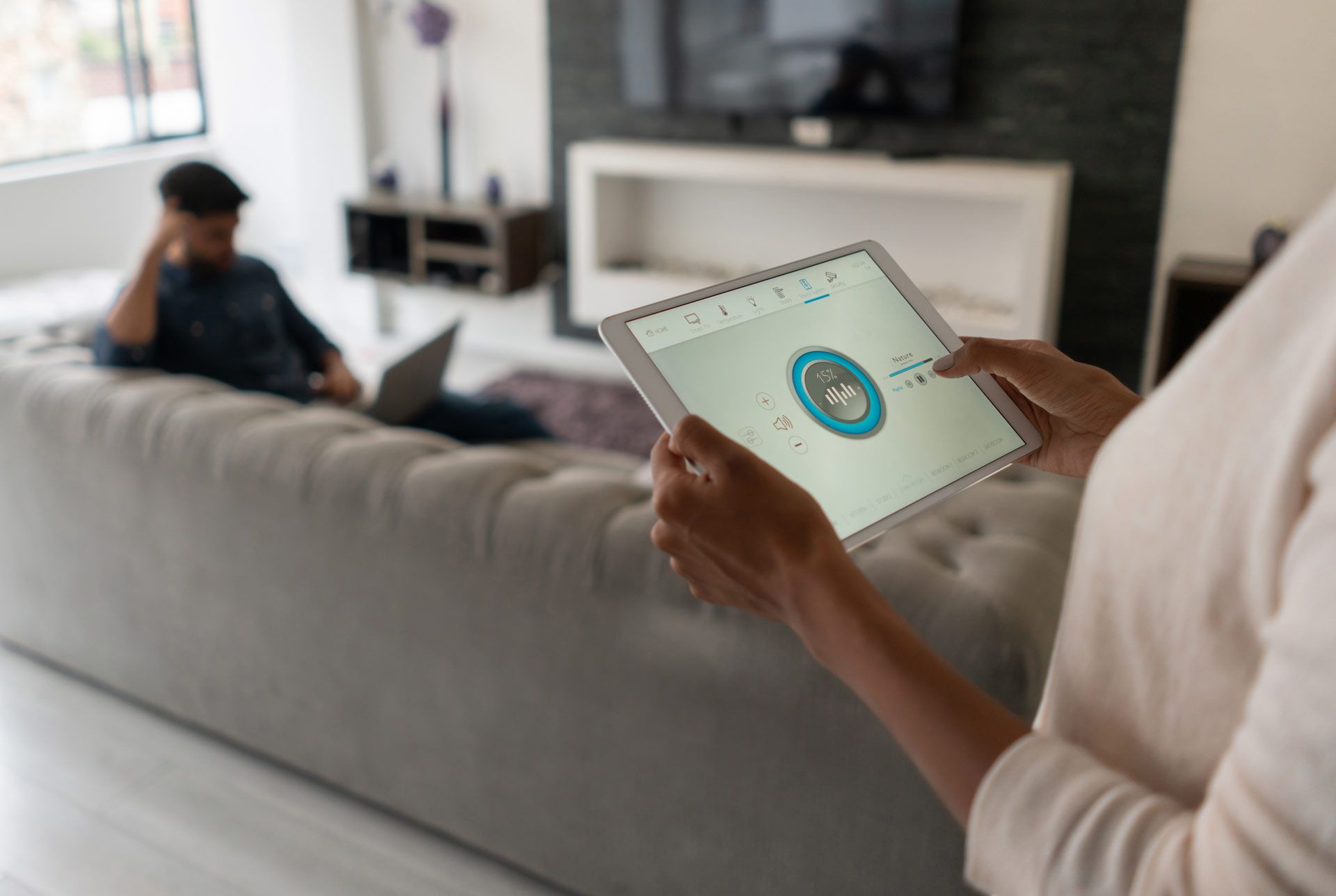 Close-Up on a Woman Living in a Smart Home | Mildura, Vic | a & R Electronics
