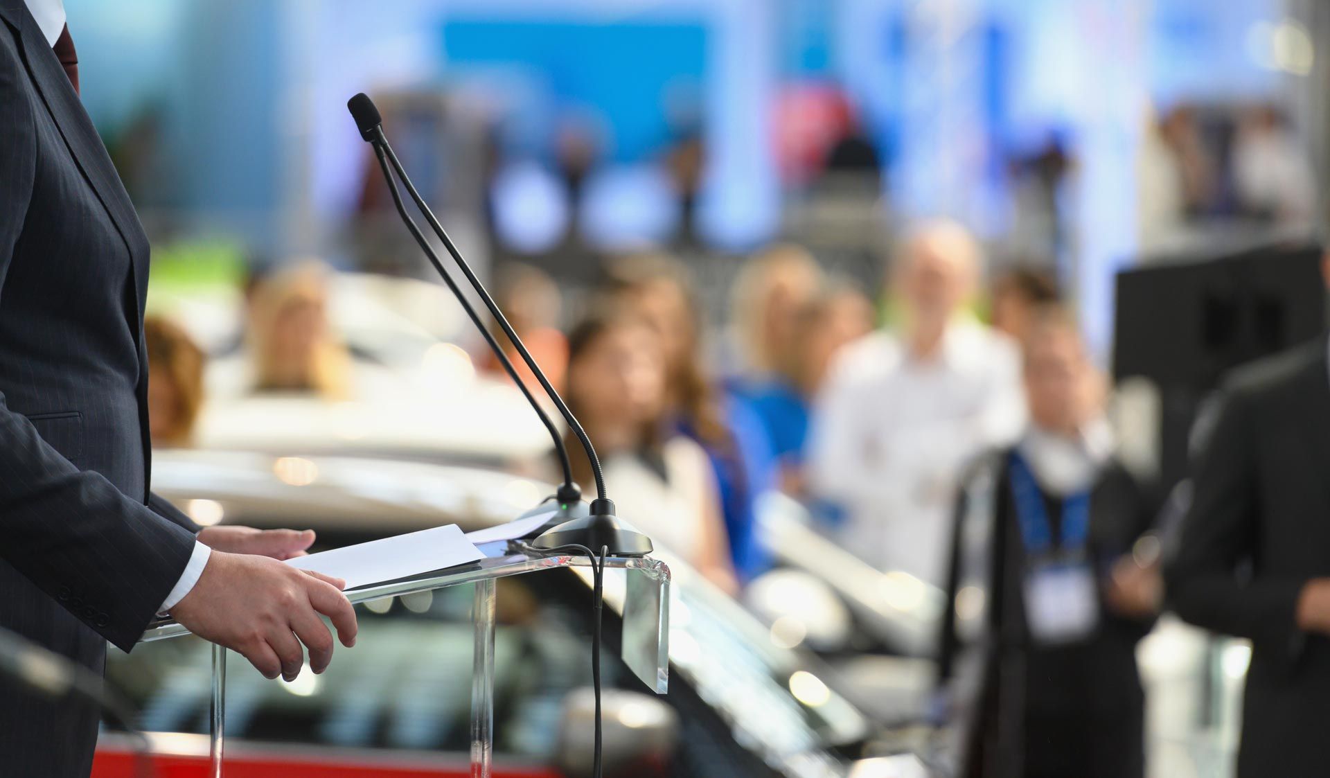 Politician Speaking Publicly | Mildura, Vic | a & R Electronics