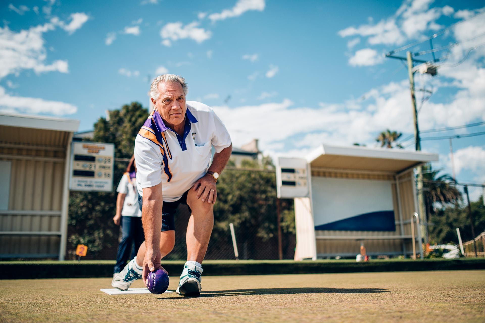 Senior Male Playing Bowls | Mildura, Vic | a & R Electronics