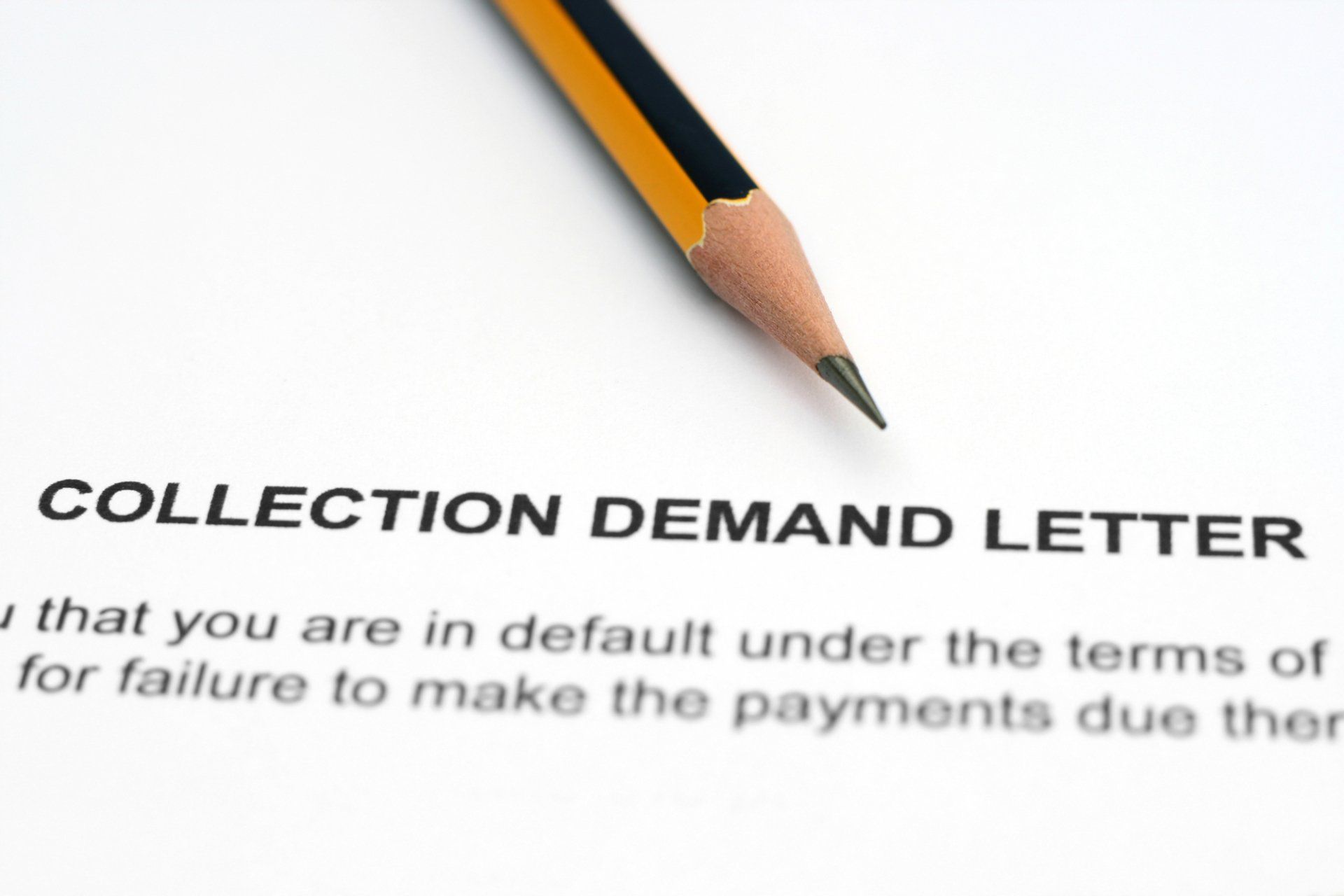 purpose of demand letter