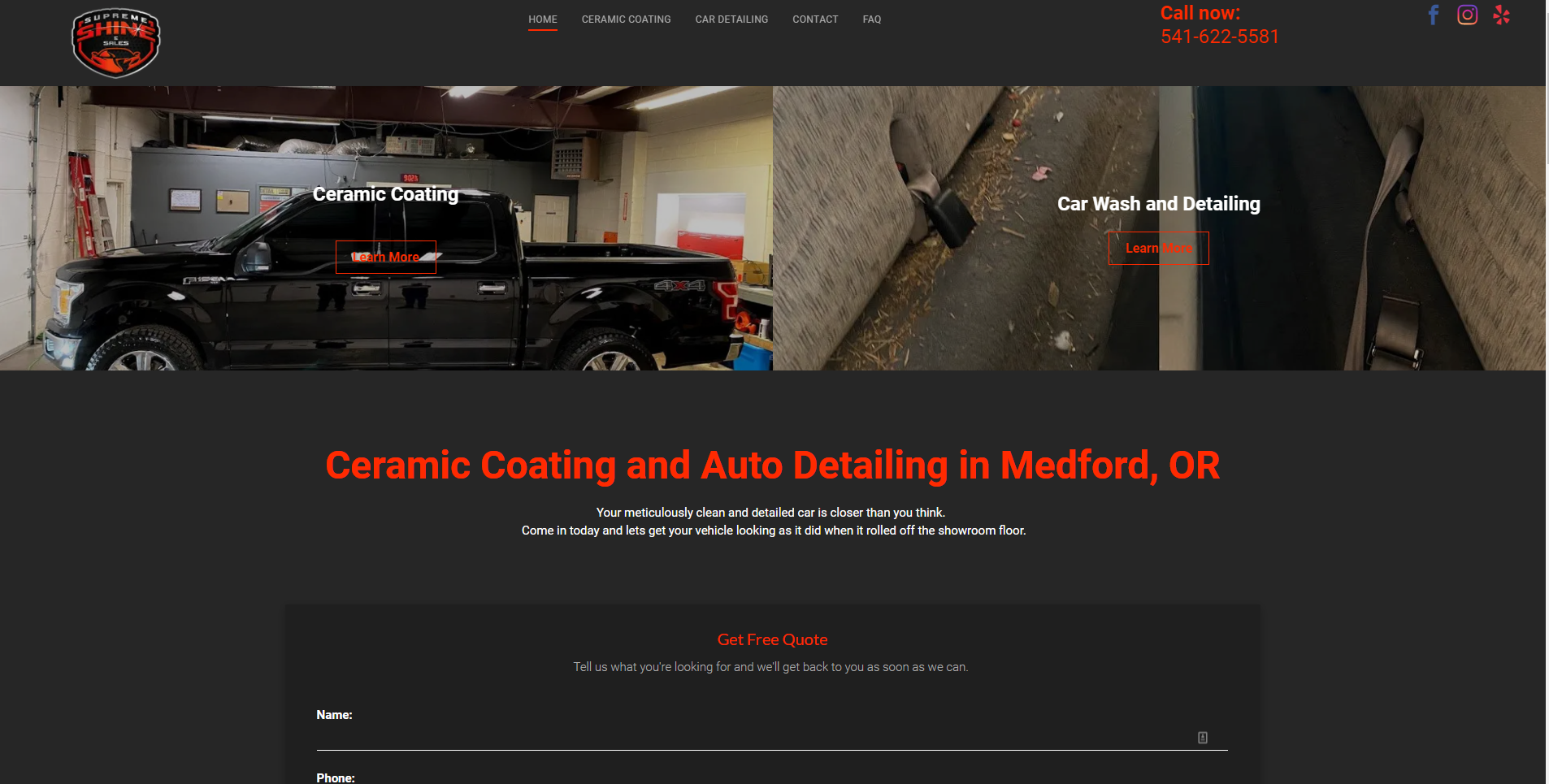 a clients web design arizona